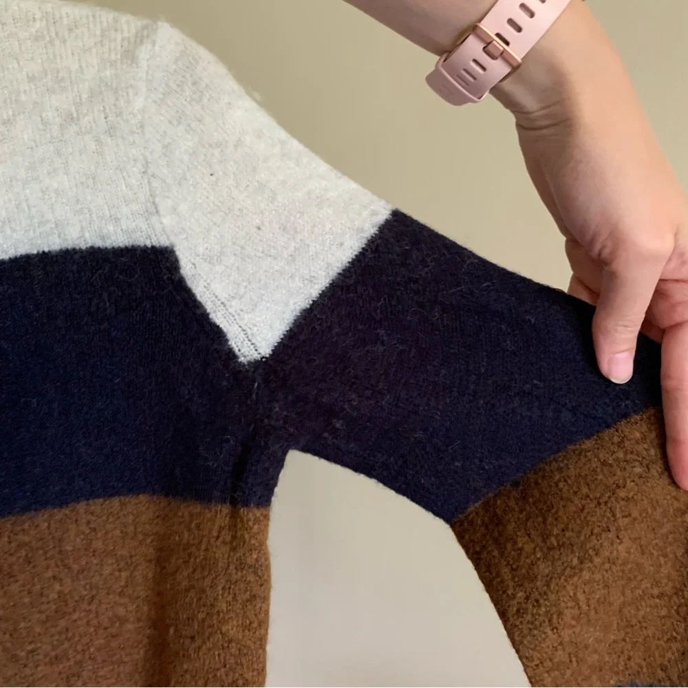 Madewell Turtleneck Knit Sweater Wool Alpaca